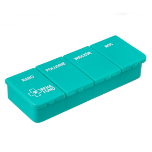 Kasetka jednodniowa na leki 4 pory dnia