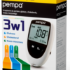 Glukometr cholesterol kwas moczowy Pempa 3w1 - obrazek 2