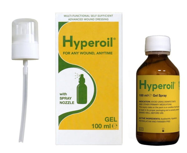Żel na rany HyperOil butelka 100 ml spray