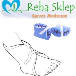 Podkładki przeciwodleżynowe pod pięty