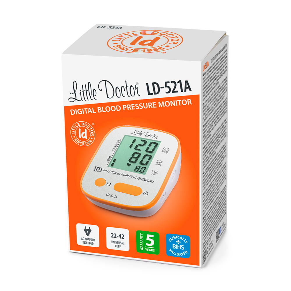 Ciśnieniomierz automatyczny z zasilaczem LD521A - obrazek 2